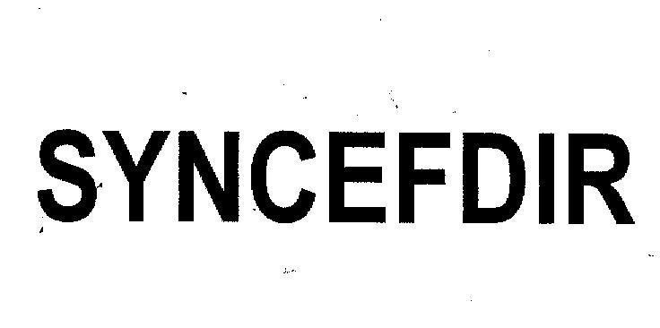 Mẫu nhãn hiệu SYNCEFDIR