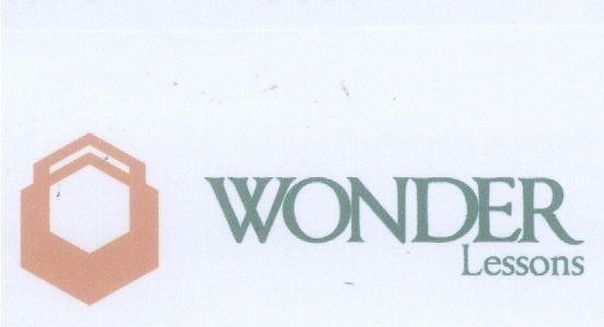 Mẫu nhãn hiệu WONDER LESSONS