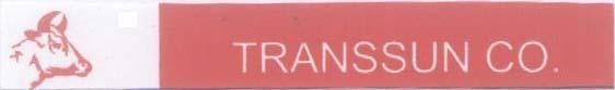 Mẫu nhãn hiệu TRANSSUN CO