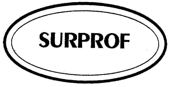 Mẫu nhãn hiệu SURPROF
