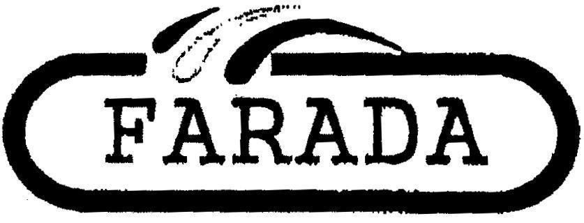 Mẫu nhãn hiệu FARADA