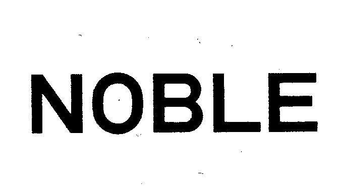 Mẫu nhãn hiệu NOBLE