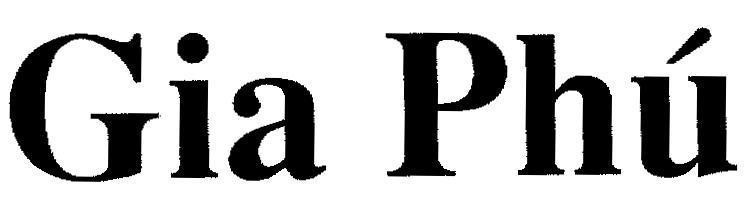 Mẫu nhãn hiệu Gia Phú