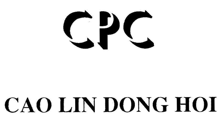 Mẫu nhãn hiệu CPC CAO LIN DONG HOI