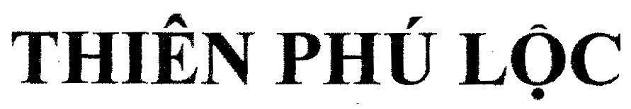 Mẫu nhãn hiệu Thiên Phú Lộc