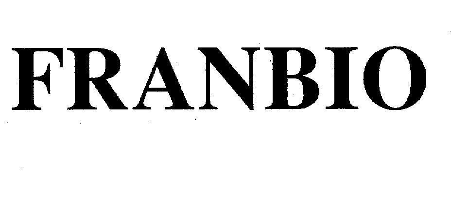 Mẫu nhãn hiệu FRANBIO
