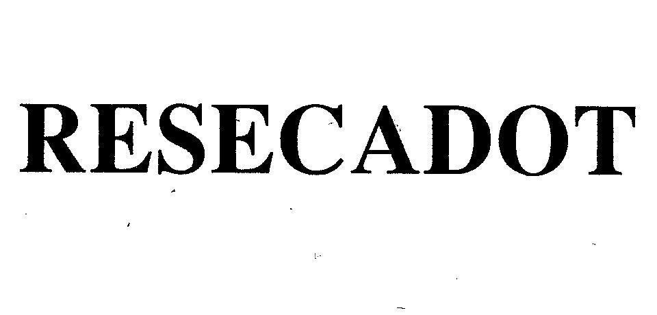 Mẫu nhãn hiệu RESECADOT