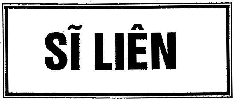 Mẫu nhãn hiệu Sĩ Liên
