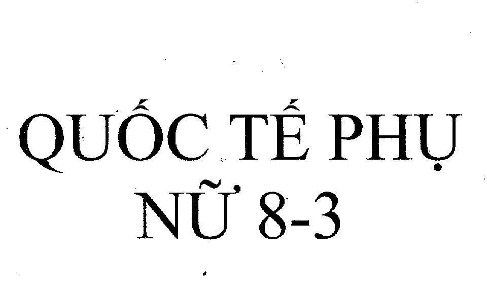 Mẫu nhãn hiệu QUốC Tế PHụ Nữ 8-3