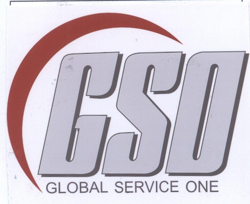 Mẫu nhãn hiệu GSO GLOBAL SERVICE ONE