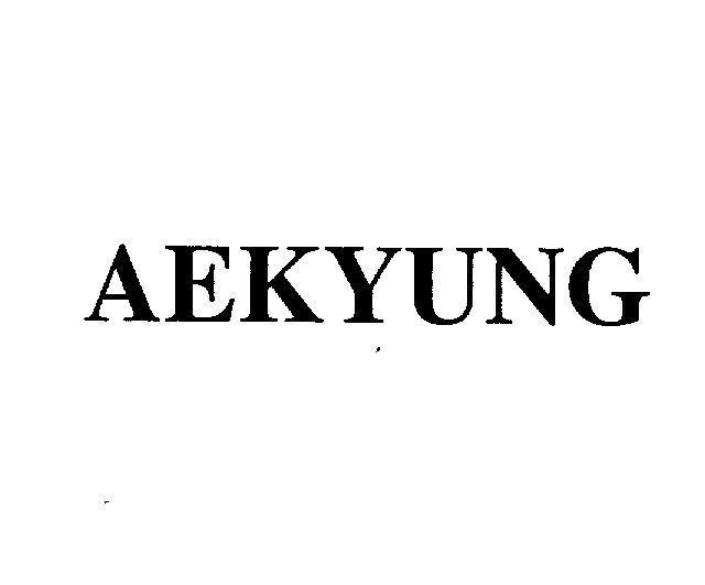 Mẫu nhãn hiệu AEKYUNG