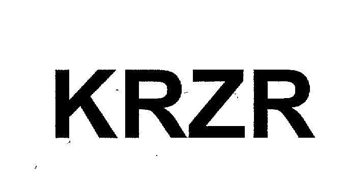 Mẫu nhãn hiệu KRZR
