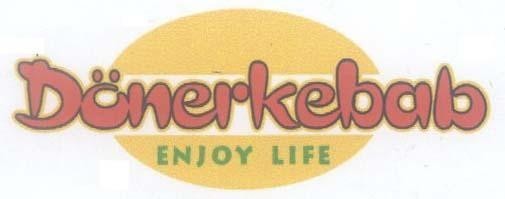 Mẫu nhãn hiệu DONERKEBAB ENJOY LIFE
