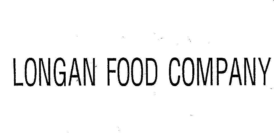 Mẫu nhãn hiệu LONGAN FOOD COMPANY
