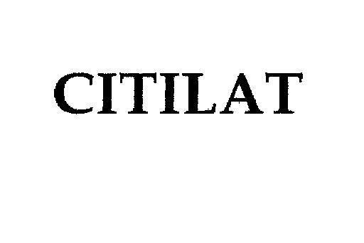Mẫu nhãn hiệu CITILAT