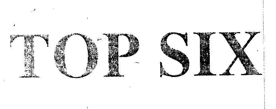 Mẫu nhãn hiệu TOP SIX
