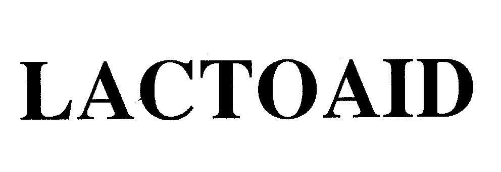 Mẫu nhãn hiệu LACTOAID
