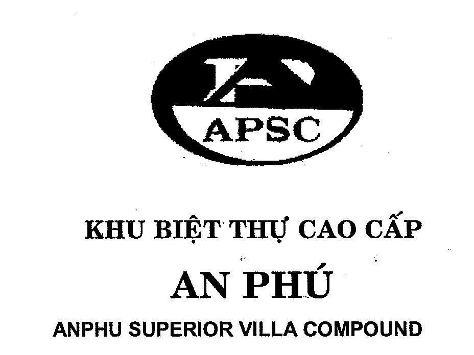 Mẫu nhãn hiệu An Phú ANPHU AP APSC Khu Biệt Thự Cao Cấp SUPERIOR VILLA COMPOUND