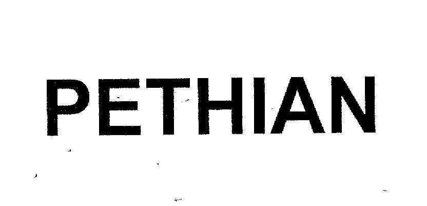 Mẫu nhãn hiệu PETHIAN