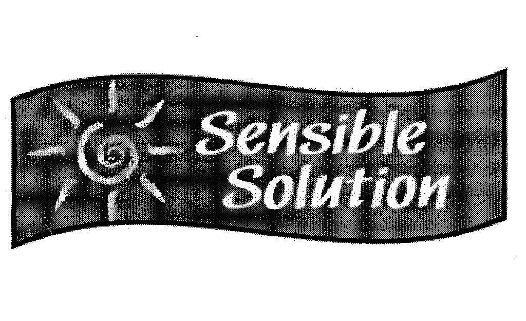 Mẫu nhãn hiệu SENSIBLE SOLUTION