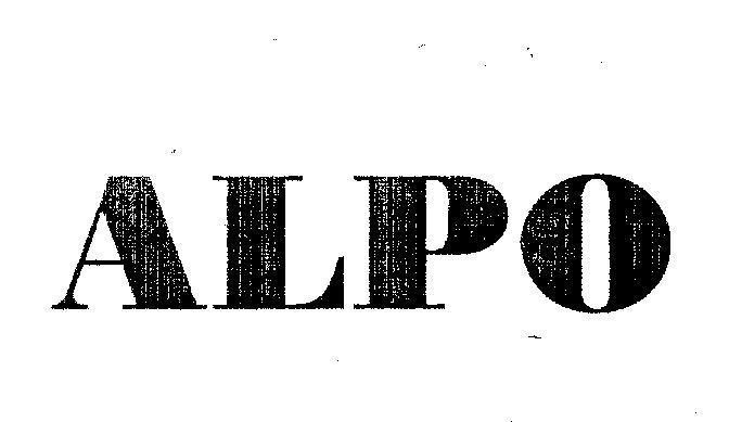 Mẫu nhãn hiệu ALPO