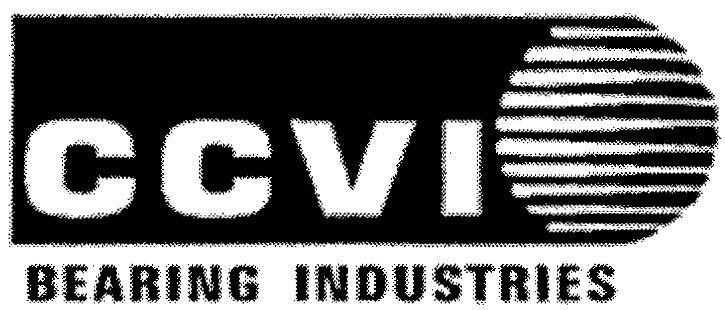 Mẫu nhãn hiệu CCVI BEARING INDUSTRIES