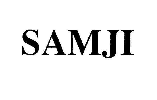 Mẫu nhãn hiệu SAMJI