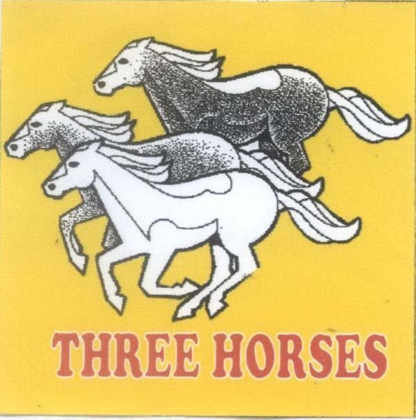 Mẫu nhãn hiệu THREE HORSES