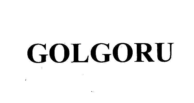 Mẫu nhãn hiệu GOLGORU