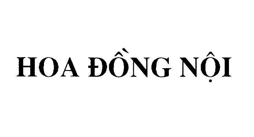 Mẫu nhãn hiệu Hoa Đồng Nội