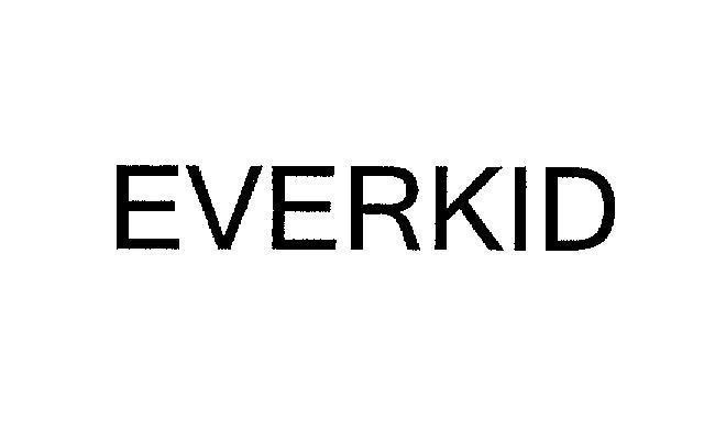 Mẫu nhãn hiệu EVERKID