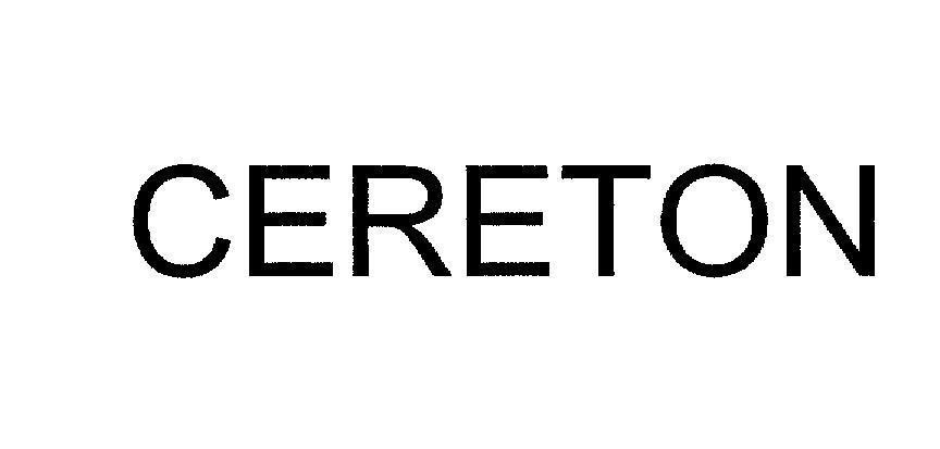 Mẫu nhãn hiệu CERETON