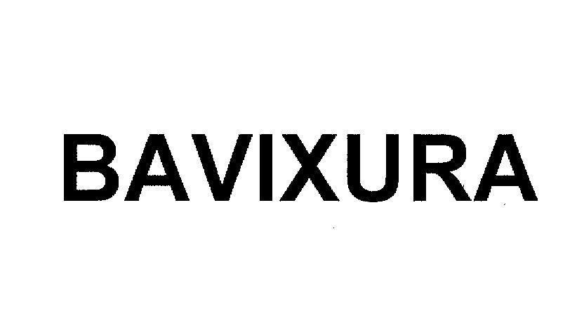 Mẫu nhãn hiệu BAVIXURA