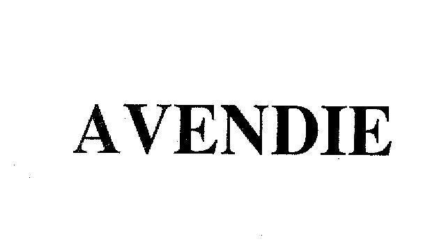 Mẫu nhãn hiệu AVENDIE