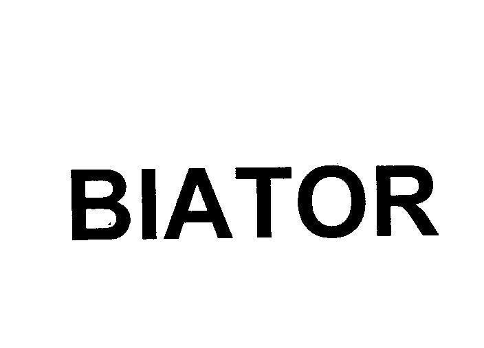 Mẫu nhãn hiệu BIATOR