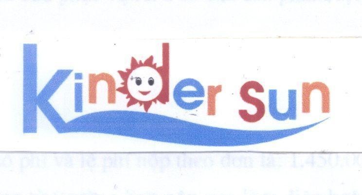 Mẫu nhãn hiệu KINDER SUN