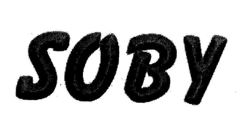 Mẫu nhãn hiệu SOBY