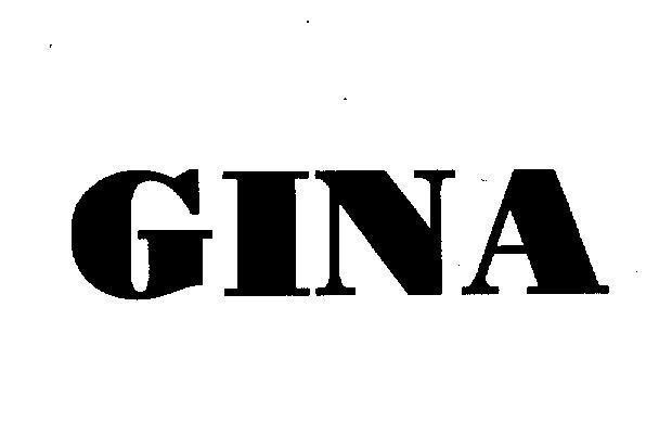 Mẫu nhãn hiệu GINA