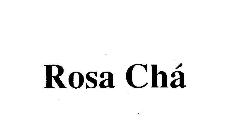 Mẫu nhãn hiệu ROSA CHA
