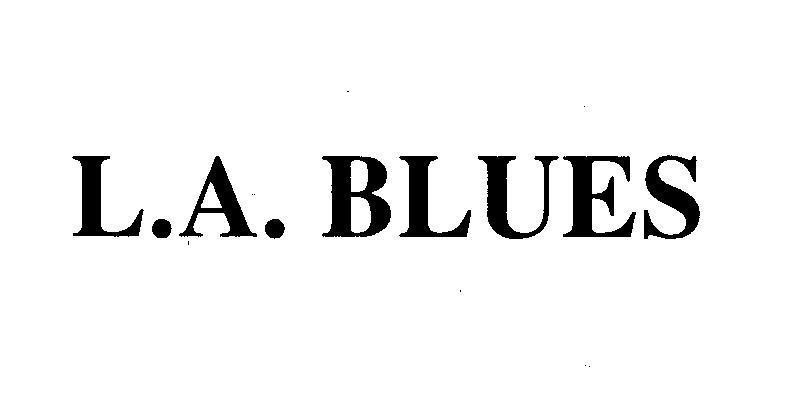 Mẫu nhãn hiệu L A BLUES