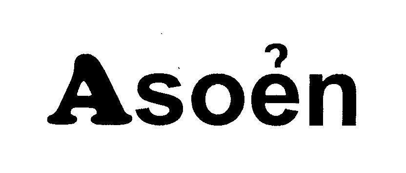 Mẫu nhãn hiệu ASOẻN