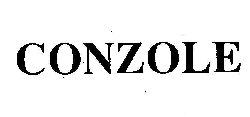 Mẫu nhãn hiệu CONZOLE