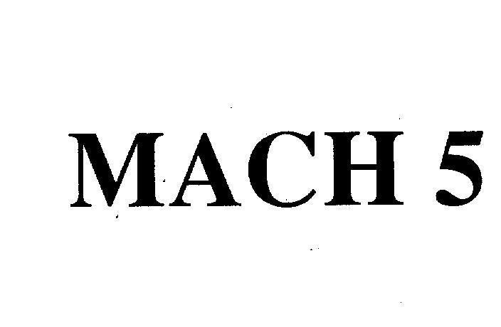 Mẫu nhãn hiệu MACH 5