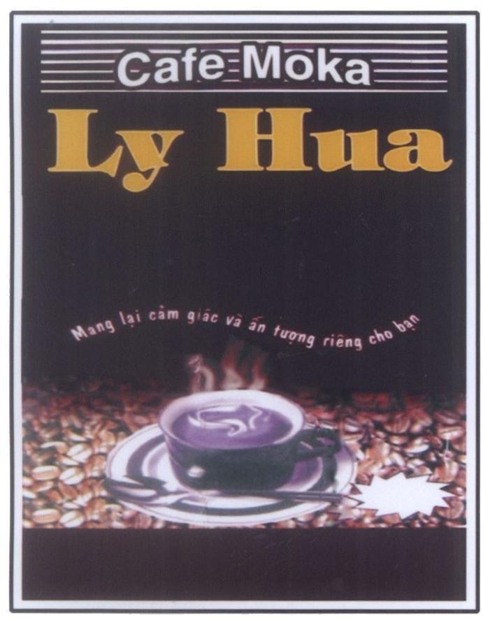 Mẫu nhãn hiệu LY HUA mang lại cảm giác và ấn tượng riêng cho bạn CAFE MOKA
