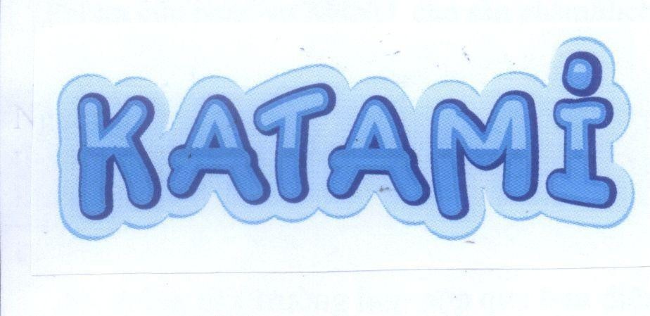 Mẫu nhãn hiệu KATAMI