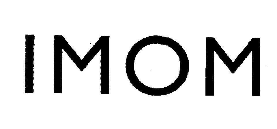 Mẫu nhãn hiệu IMOM