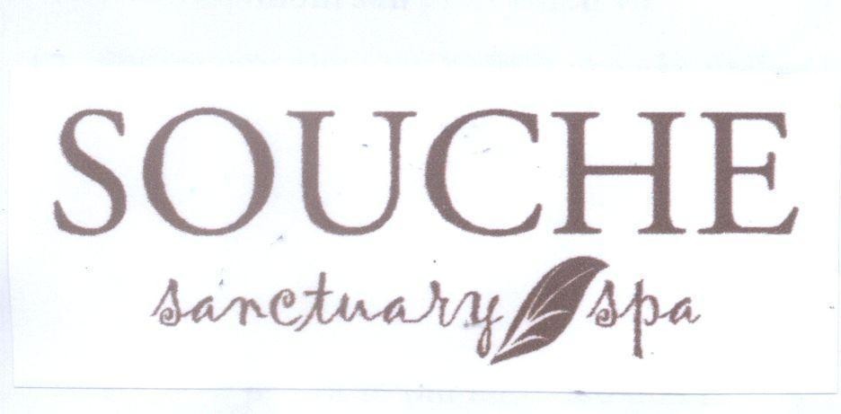 Mẫu nhãn hiệu SOUCHE SANCTUARY SPA