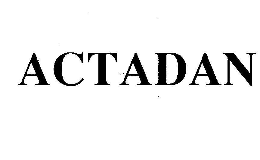 Mẫu nhãn hiệu ACTADAN