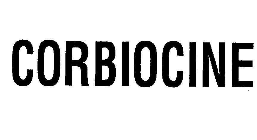 Mẫu nhãn hiệu CORBIOCINE