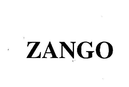 Mẫu nhãn hiệu ZANGO